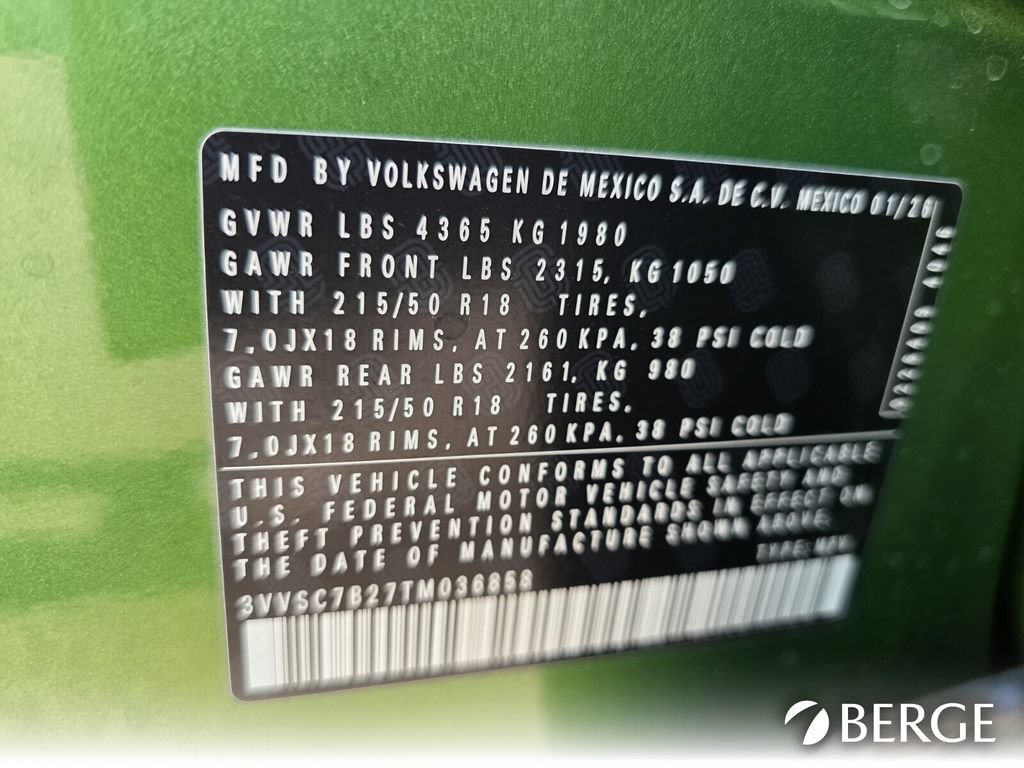 New 2026 Volkswagen Taos SE FWD image 26