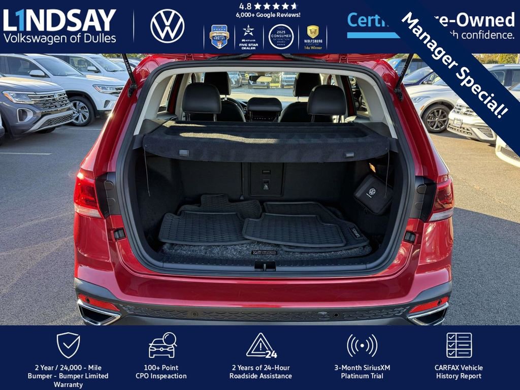 Certified 2022 Volkswagen Taos SEL image 15