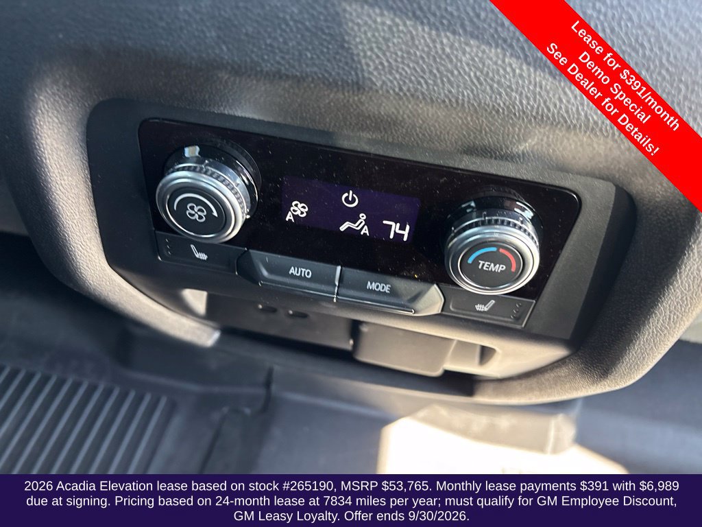 Used 2026 GMC Acadia Elevation w/ Black Edition FWD image 15