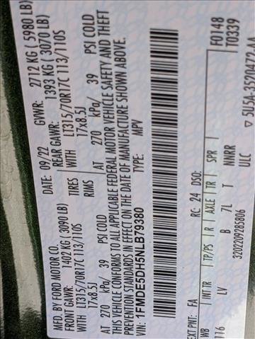 Used 2022 Ford Bronco 4-Door w/ Sasquatch Package image 22