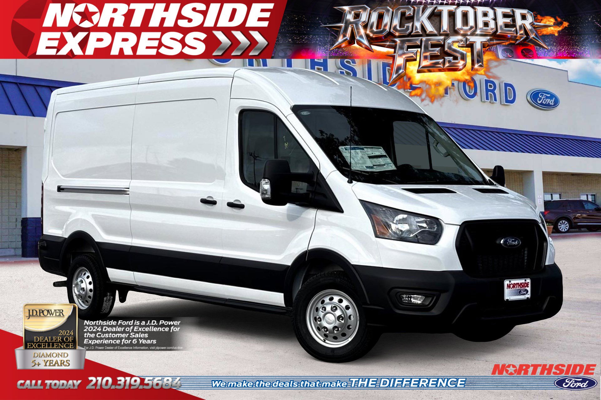 New 2025 Ford Transit 350 148 Medium Roof AWD w/ Load Area Protection Package