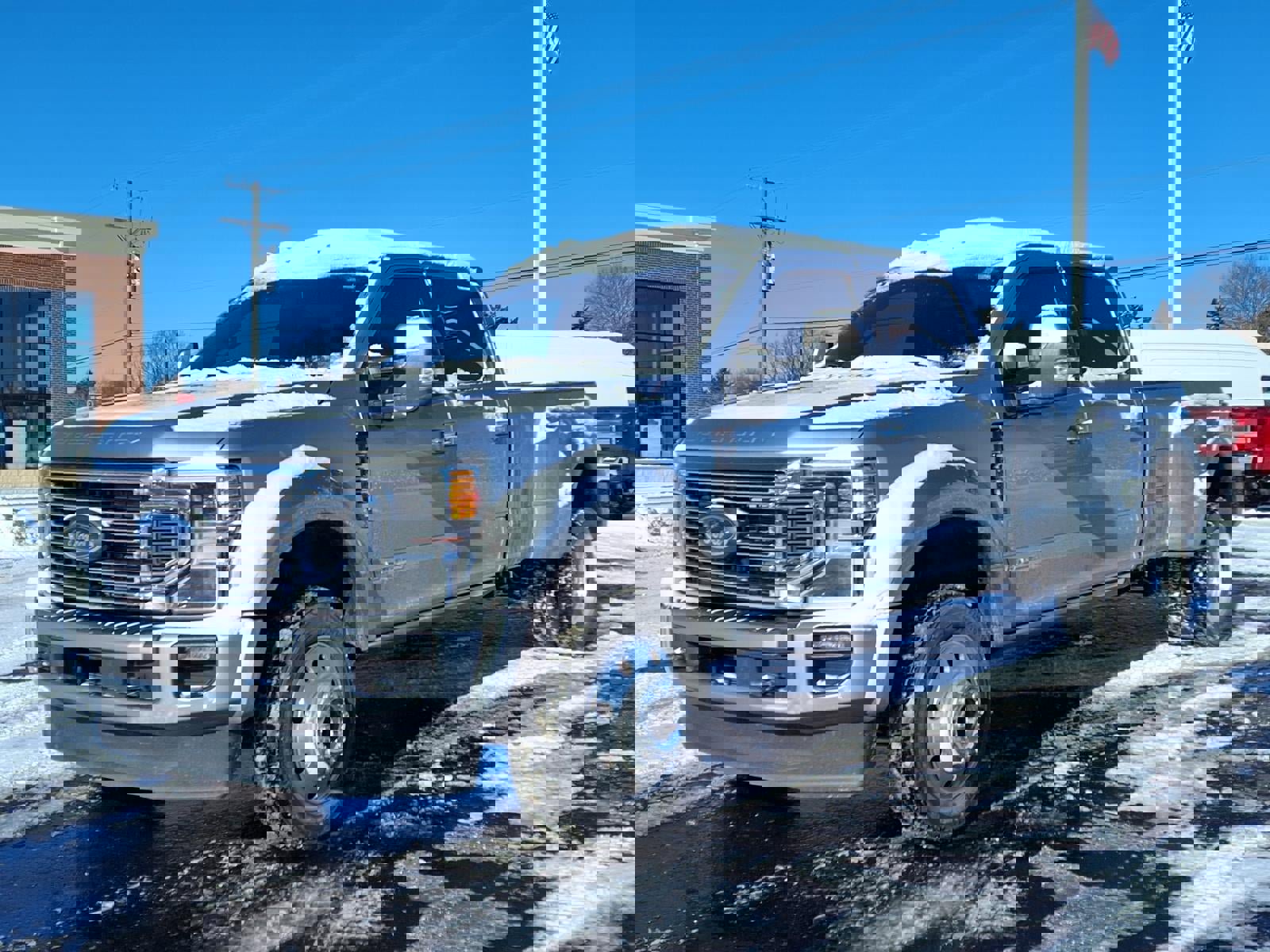 Used 2022 Ford F450 Platinum w/ Snow Plow Prep Package image 1