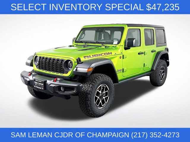 New 2025 Jeep Wrangler Unlimited Rubicon w/ Convenience Group AWD/4WD image 3