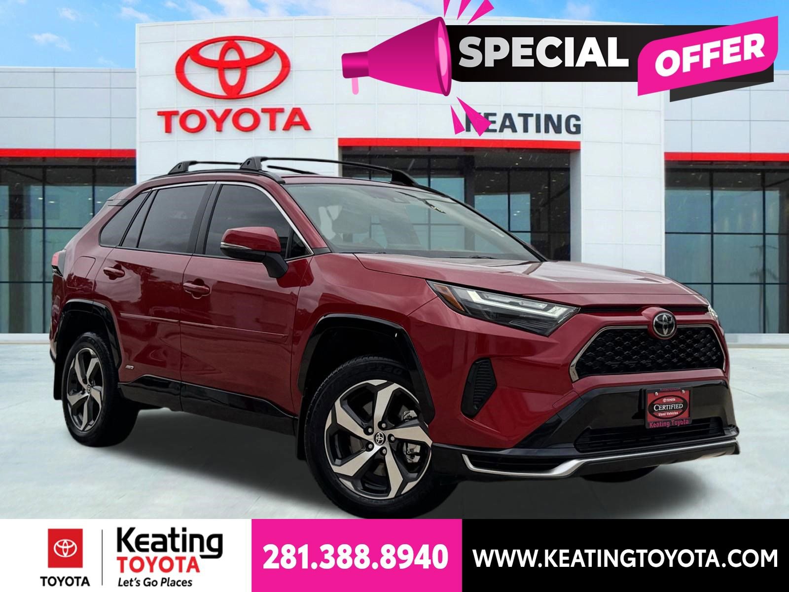 Certified 2025 Toyota RAV4 SE w/ Weather & Moonroof Package