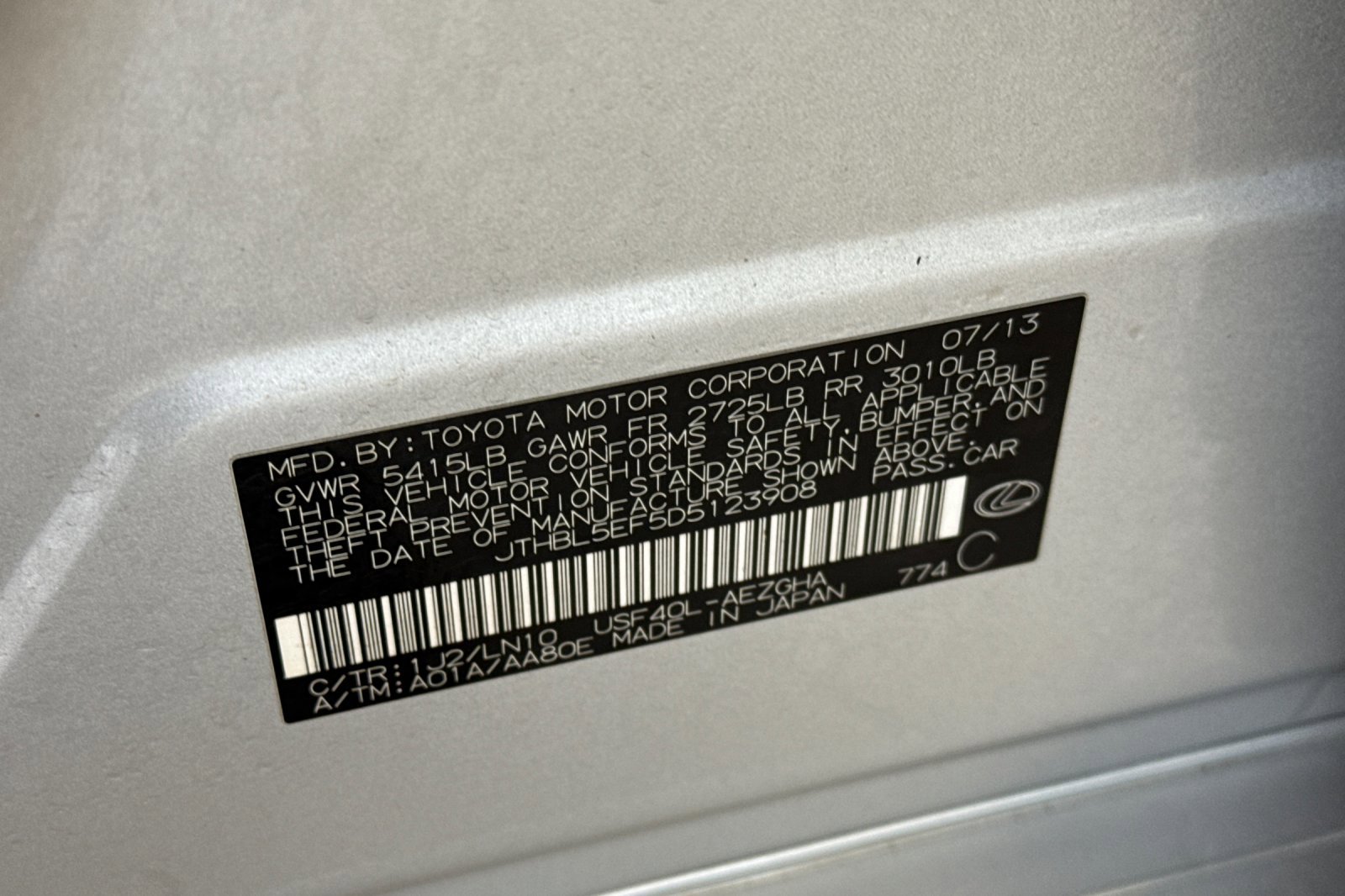 Used 2013 Lexus LS 460 w/ Comfort Pkg image 29