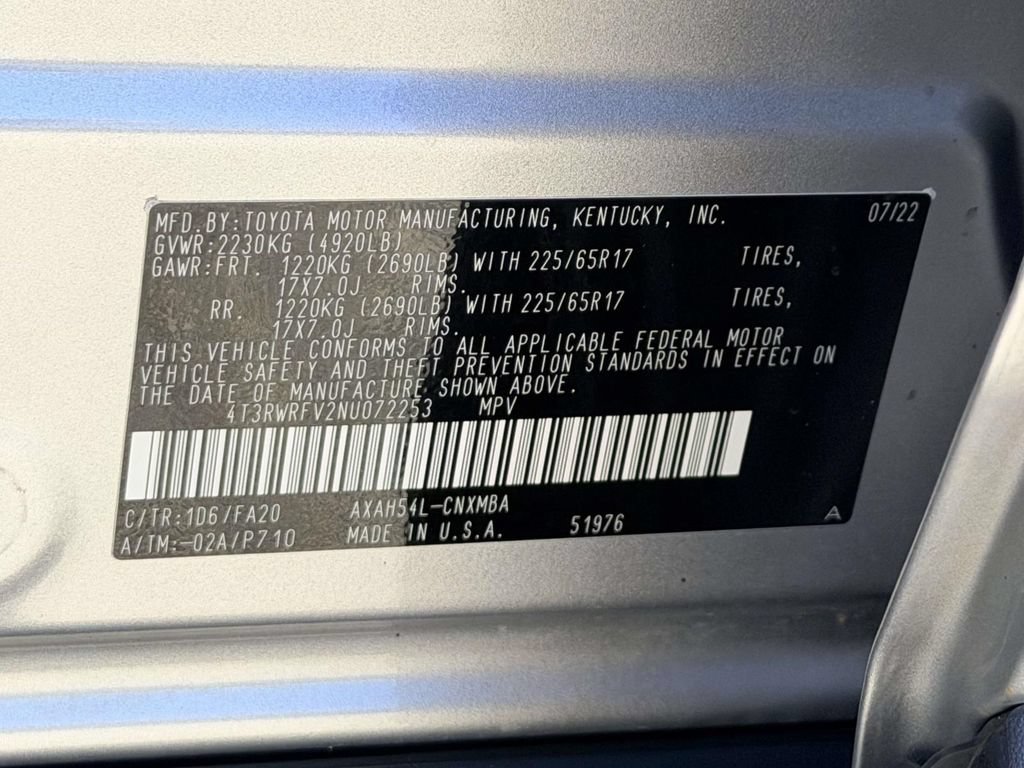 Certified 2022 Toyota RAV4 XLE w/ Convenience Package AWD/4WD image 27