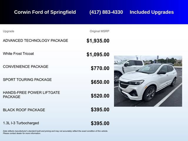 Used 2021 Buick Encore GX Essence w/ Advanced Technology Package FWD image 5