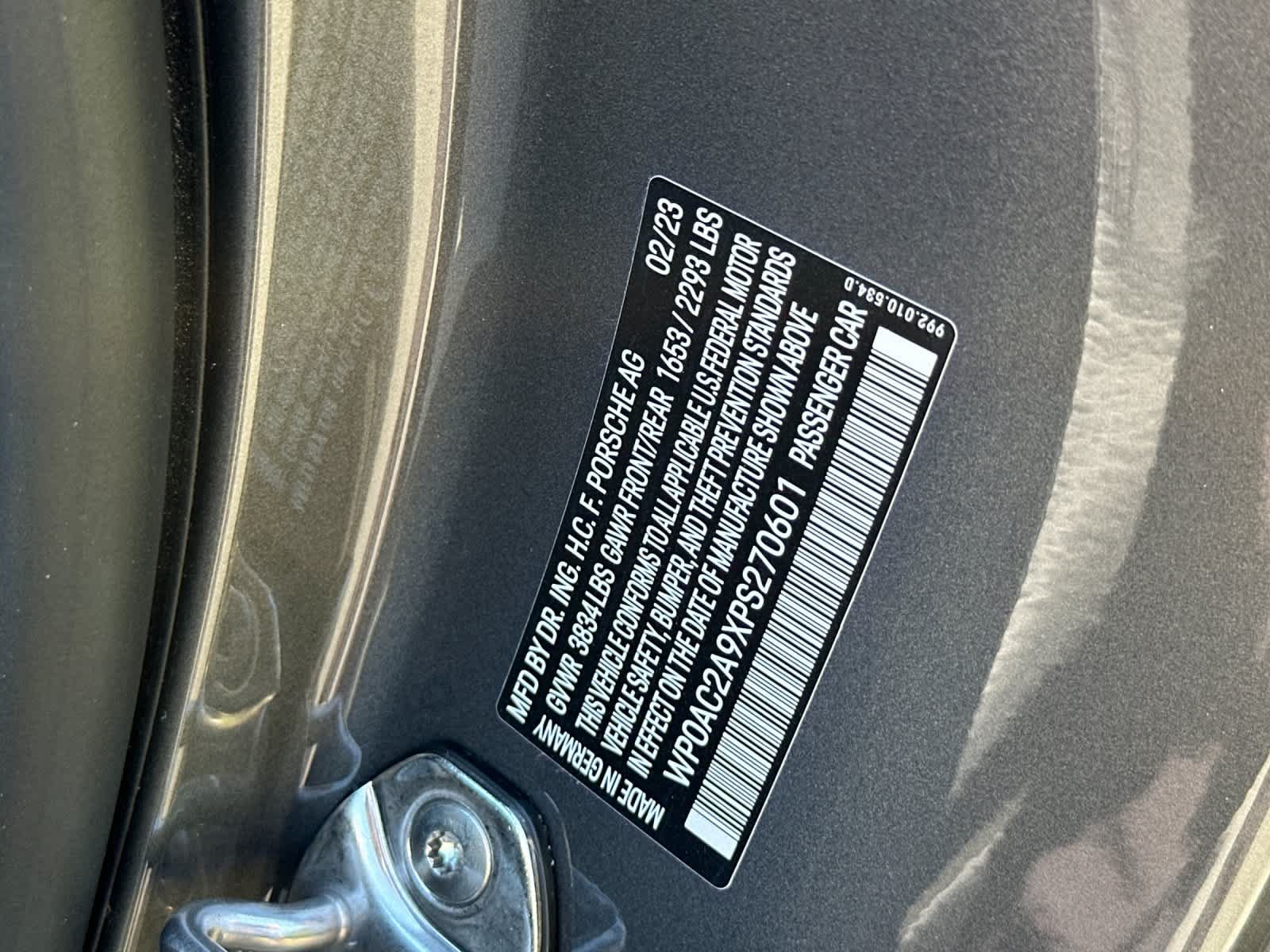 Certified 2023 Porsche 911 GT3 RWD image 28