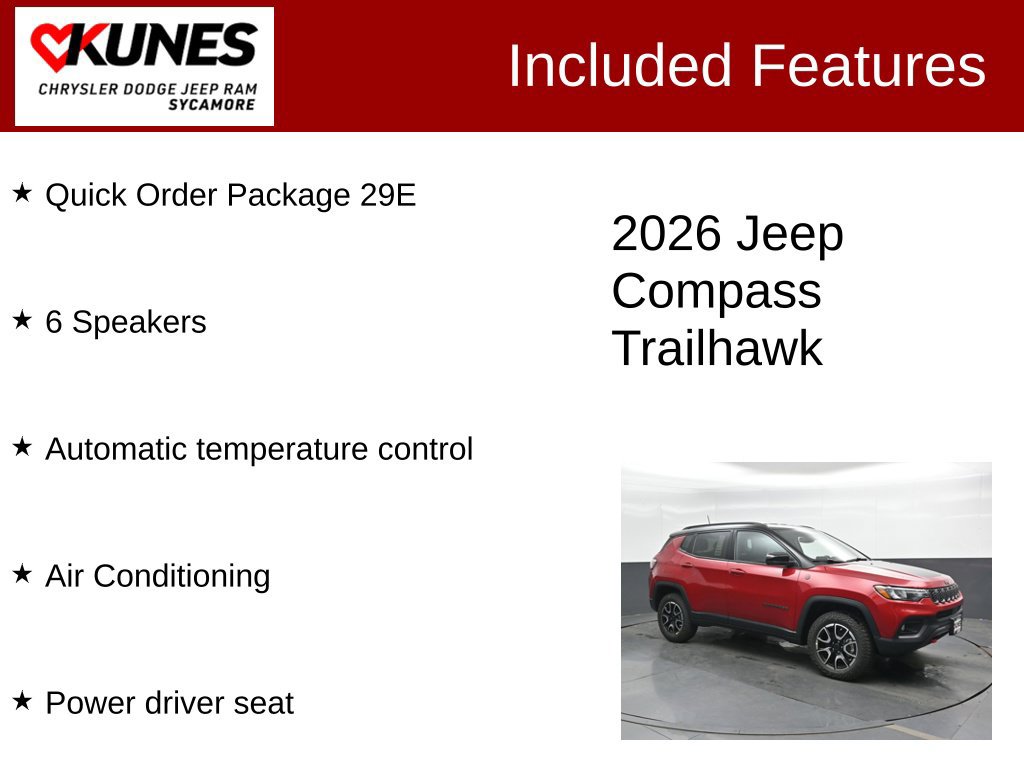 New 2026 Jeep Compass Trailhawk AWD/4WD image 2