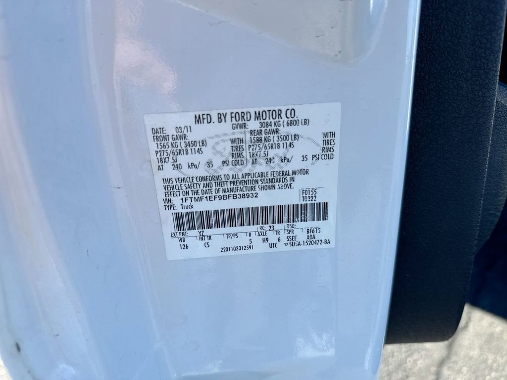 Used 2011 Ford F150 STX w/ STX Decor Pkg image 25