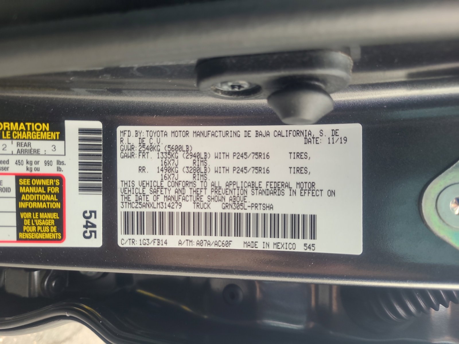 Used 2020 Toyota Tacoma SR image 25