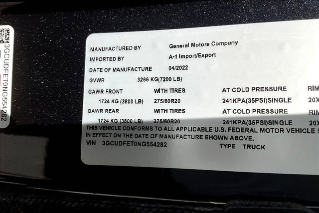 Used 2022 Chevrolet Silverado 1500 LT Trail Boss w/ Convenience Package II image 20