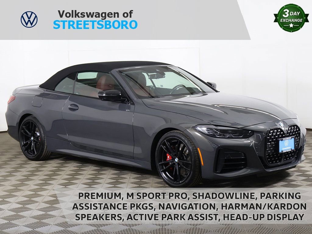 Used 2023 BMW 440i xDrive Convertible w/ Premium Package image 1