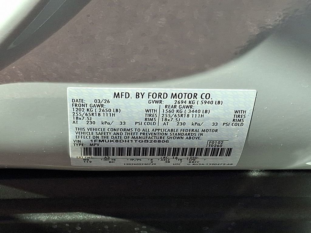 New 2026 Ford Explorer Active image 16