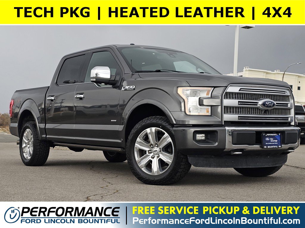 Used 2015 Ford F150 Platinum w/ Equipment Group 701A Luxury