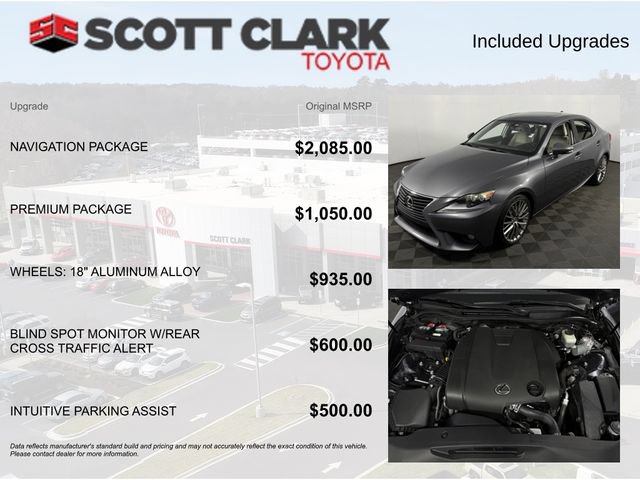 Used 2014 Lexus IS 250 w/ Navigation Package RWD image 4