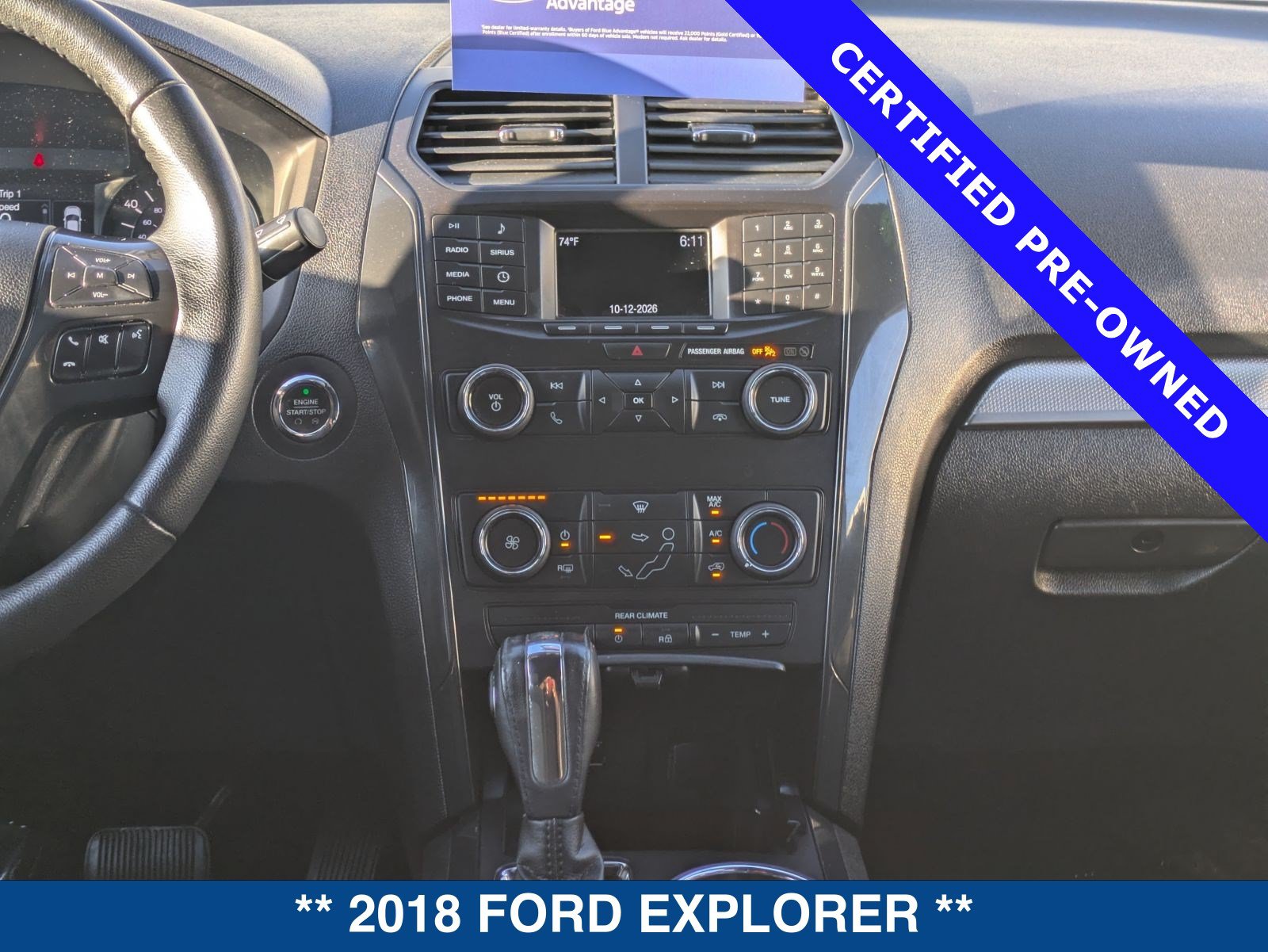 Used 2018 Ford Explorer XLT w/ Class II Trailer Tow Package FWD image 20
