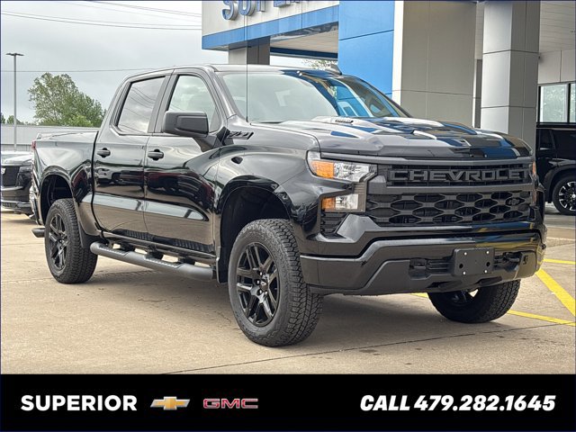 New 2026 Chevrolet Silverado 1500 Custom Trail Boss w/ Turbomax Blackout Package