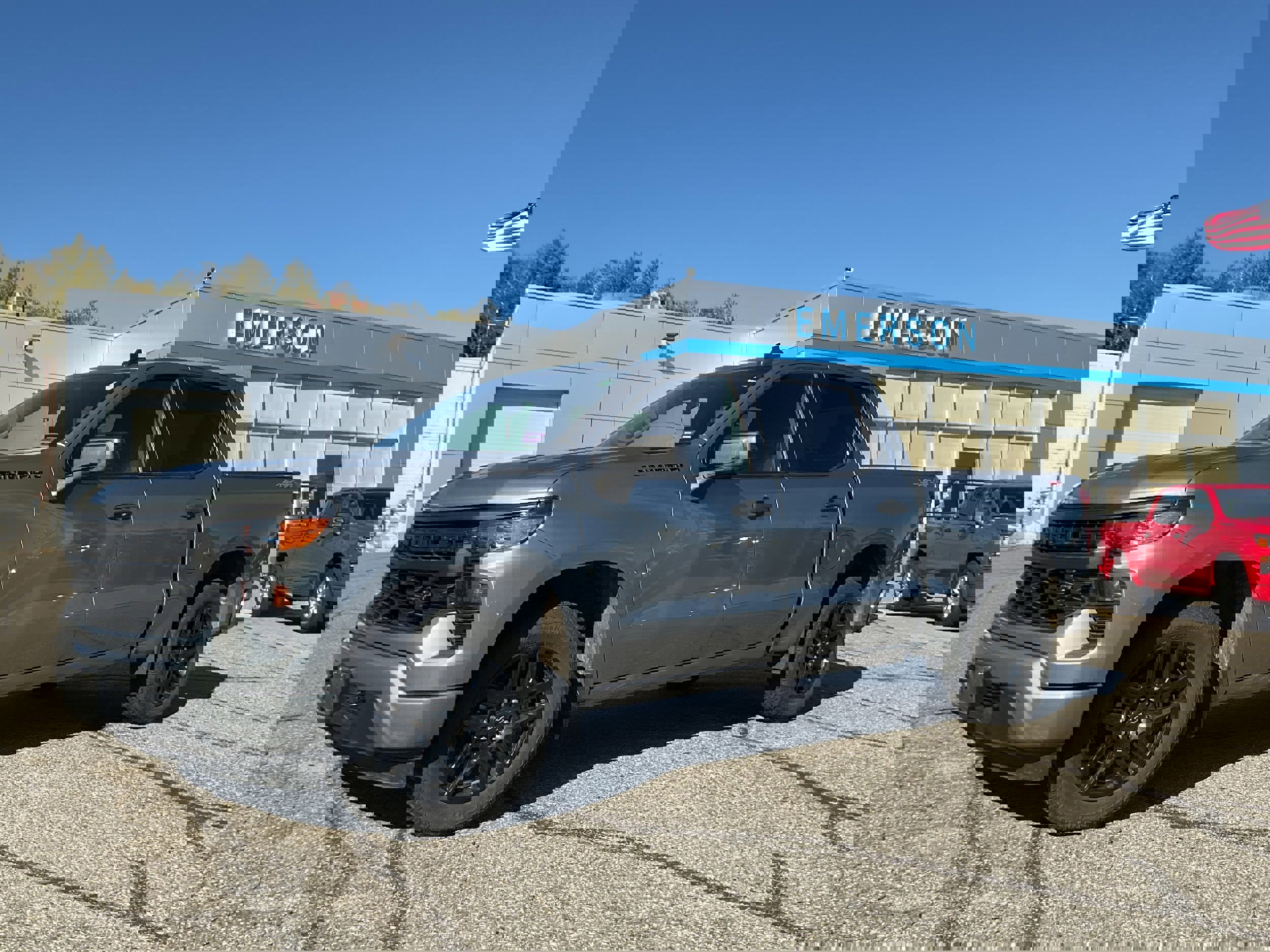 Used 2023 Chevrolet Silverado 1500 Custom w/ LPO, Dark Essentials Package image 1