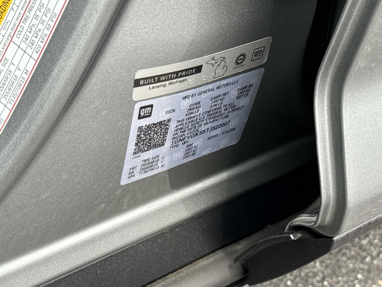 New 2026 Chevrolet Traverse LT AWD/4WD image 27