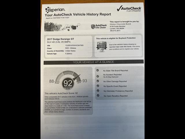 Used 2017 Dodge Durango GT image 21