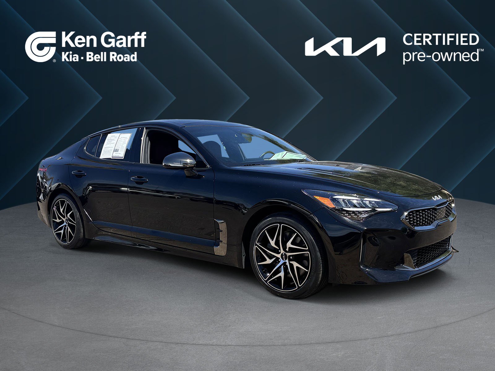 Certified 2023 Kia Stinger GT-Line w/ Sun & Sound Package