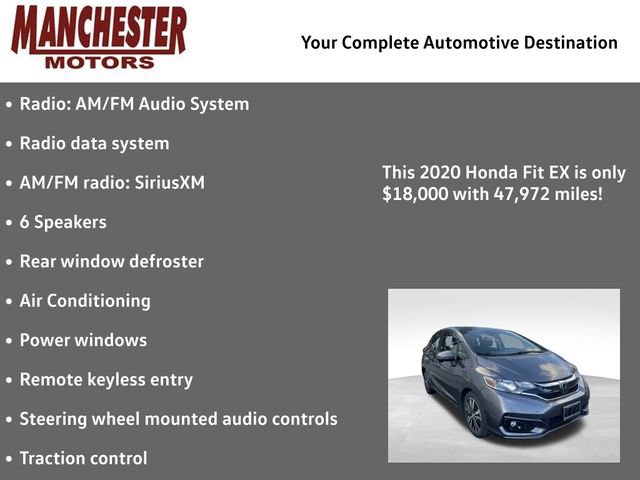 Used 2020 Honda Fit EX image 2