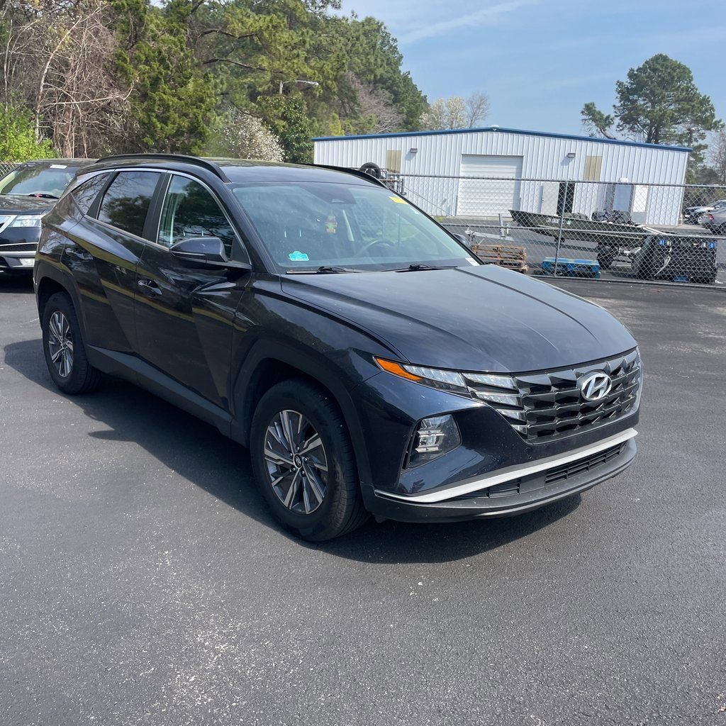 Certified 2022 Hyundai Tucson Blue