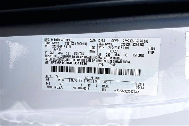 Used 2019 Ford F150 XL image 24