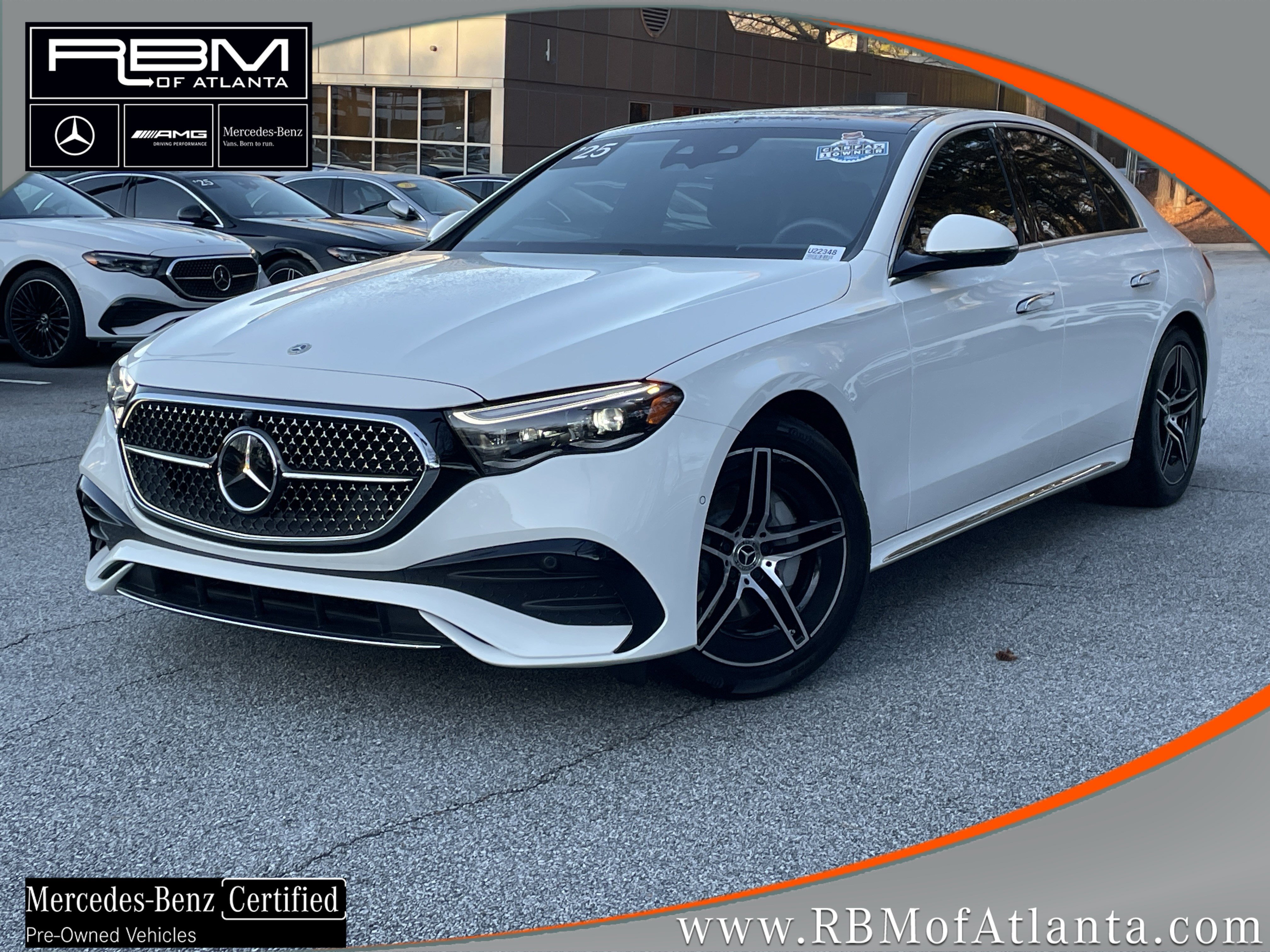 Certified 2025 Mercedes-Benz E 350 4MATIC Sedan image 1