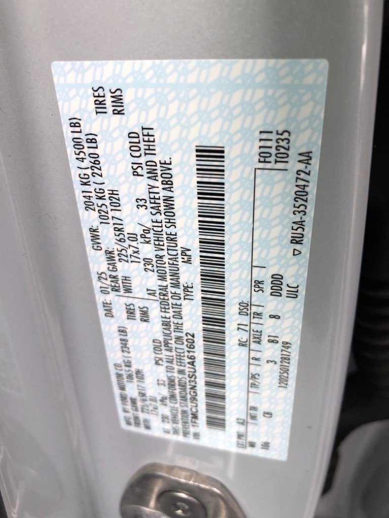 Used 2025 Ford Escape Active image 34