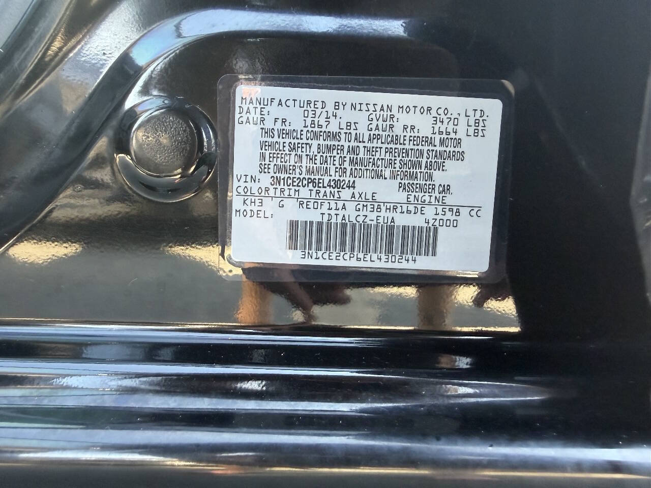 Used 2014 Nissan Versa Note S Plus FWD image 24