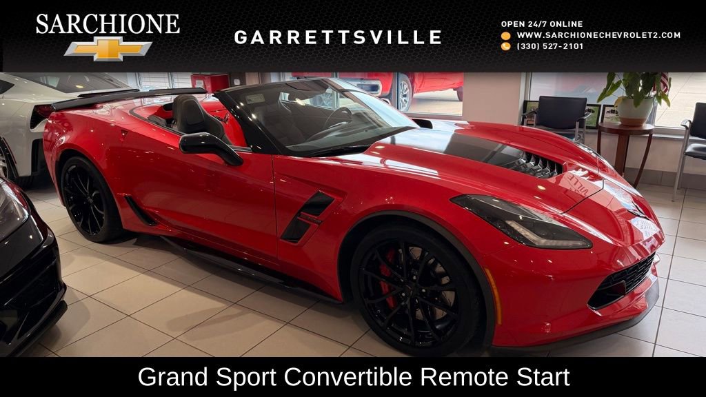 Used 2017 Chevrolet Corvette Grand Sport w/ Battery Protection Package