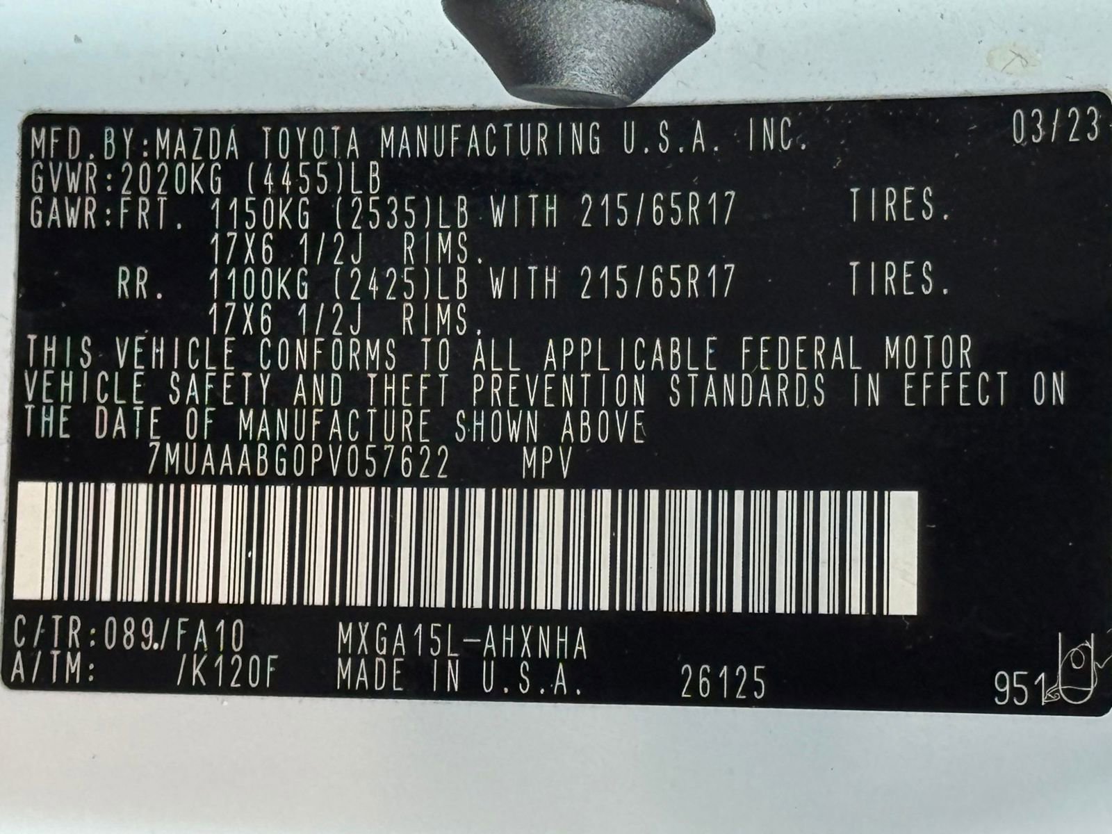 Used 2023 Toyota Corolla Cross L image 19