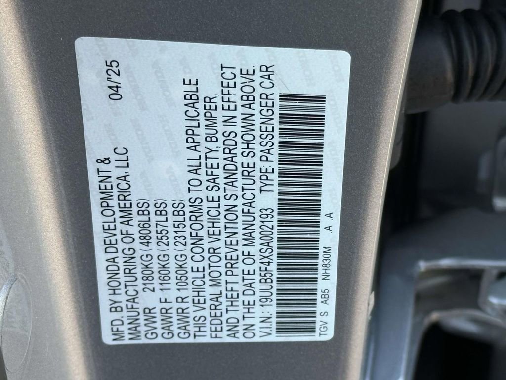 Certified 2025 Acura TLX w/ Technology Package FWD image 30