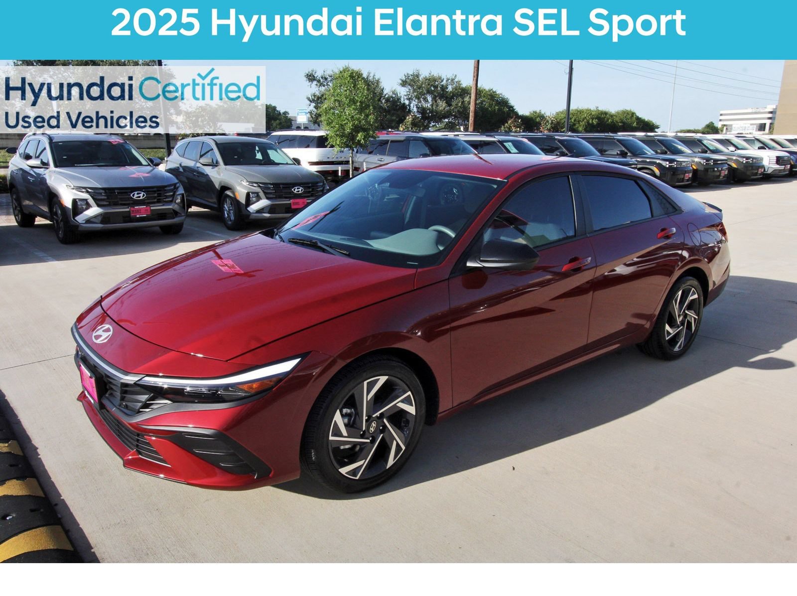 Certified 2025 Hyundai Elantra Sport FWD image 3
