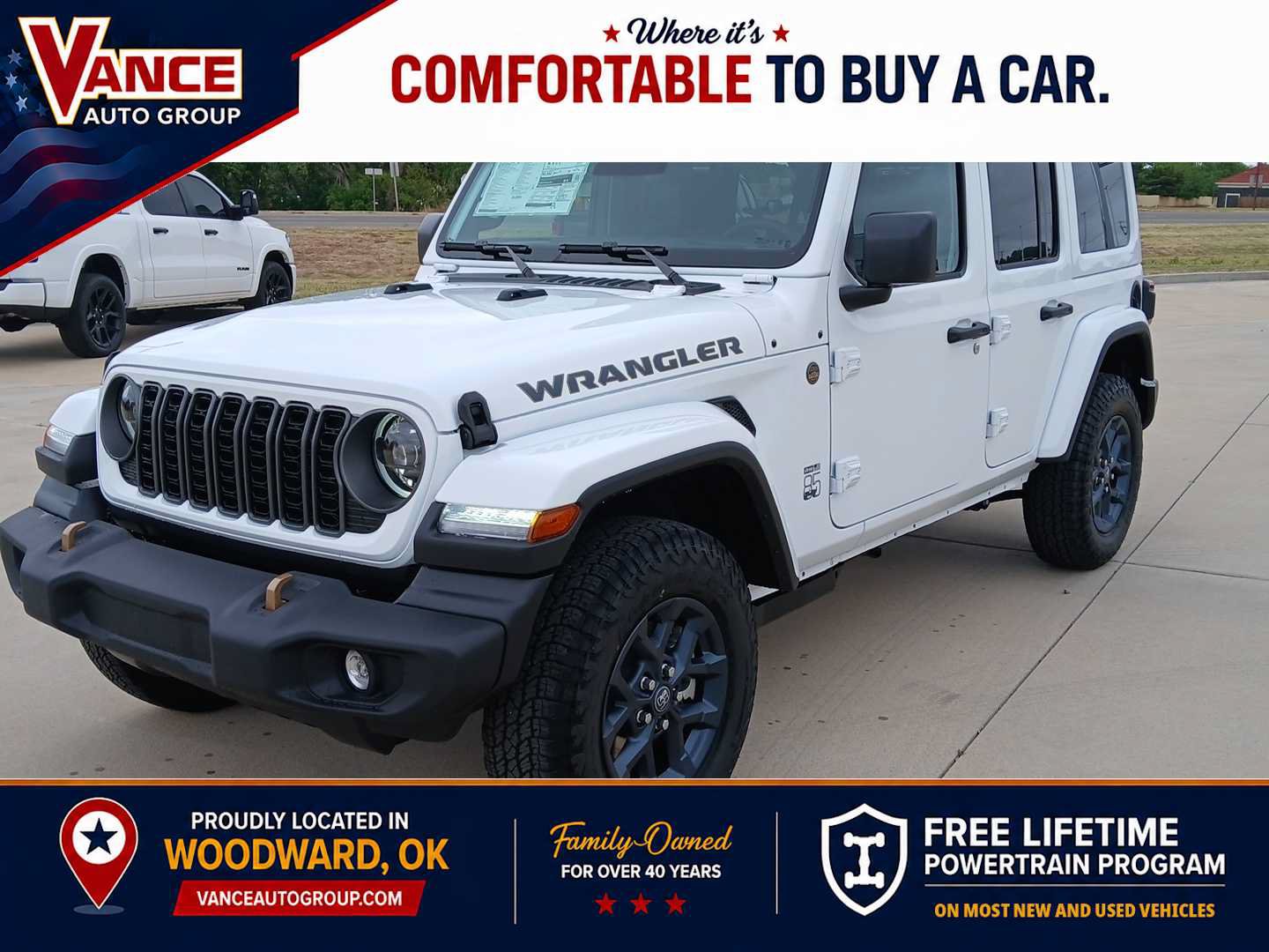 New 2026 Jeep Wrangler Unlimited Sport