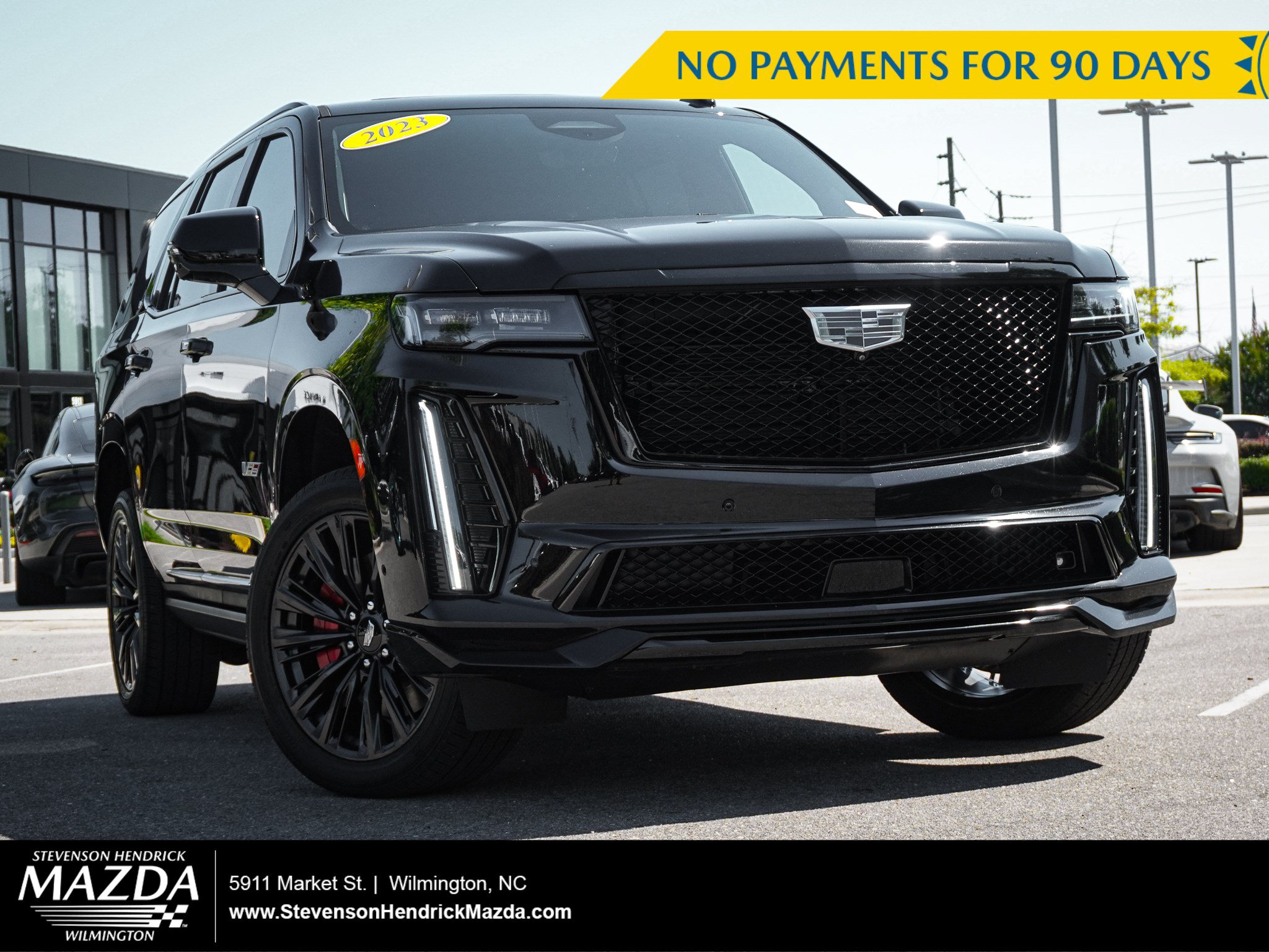 Used 2023 Cadillac Escalade V w/ LPO, ONYX Package
