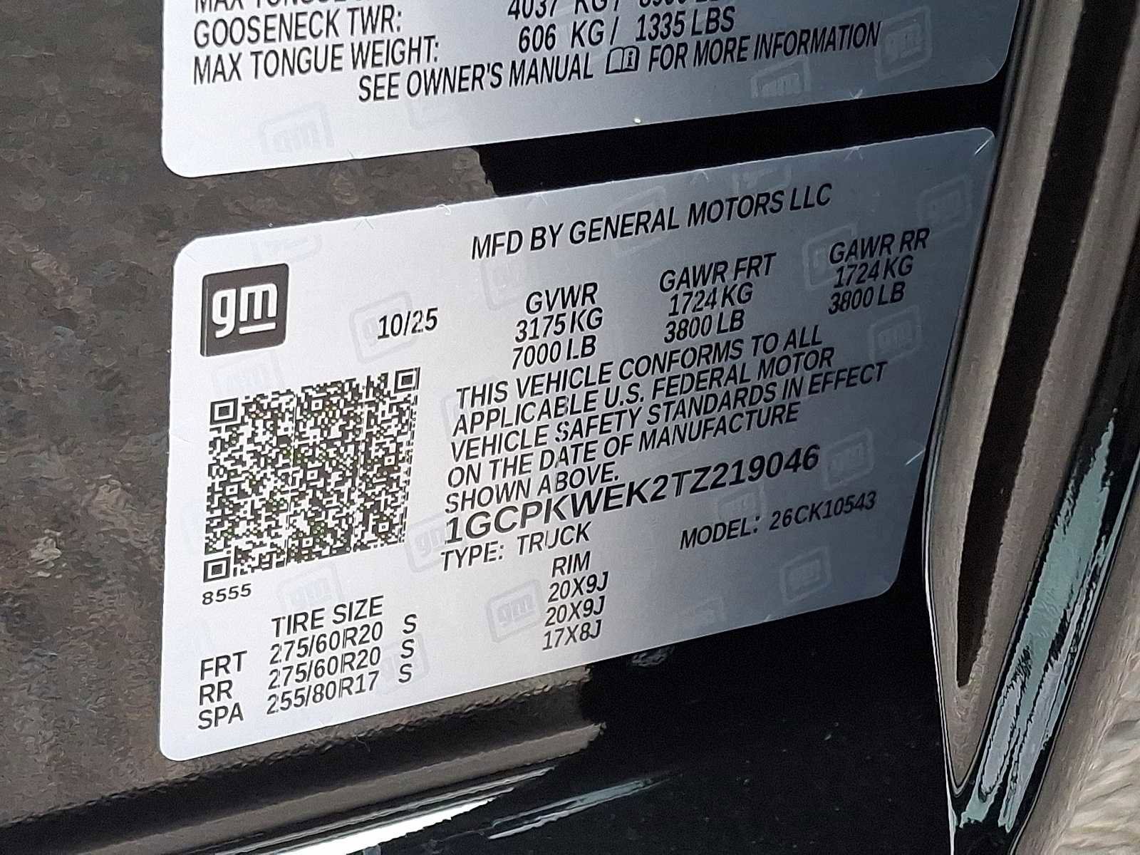 New 2026 Chevrolet Silverado 1500 RST w/ RST Select Package image 22