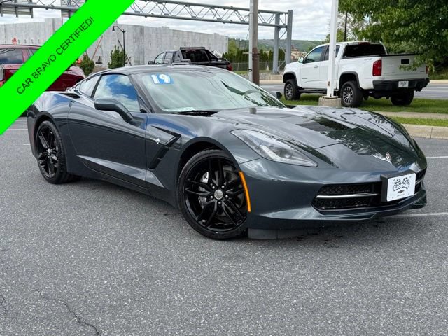 Certified 2019 Chevrolet Corvette Stingray Coupe w/ 1LT RWD image 1