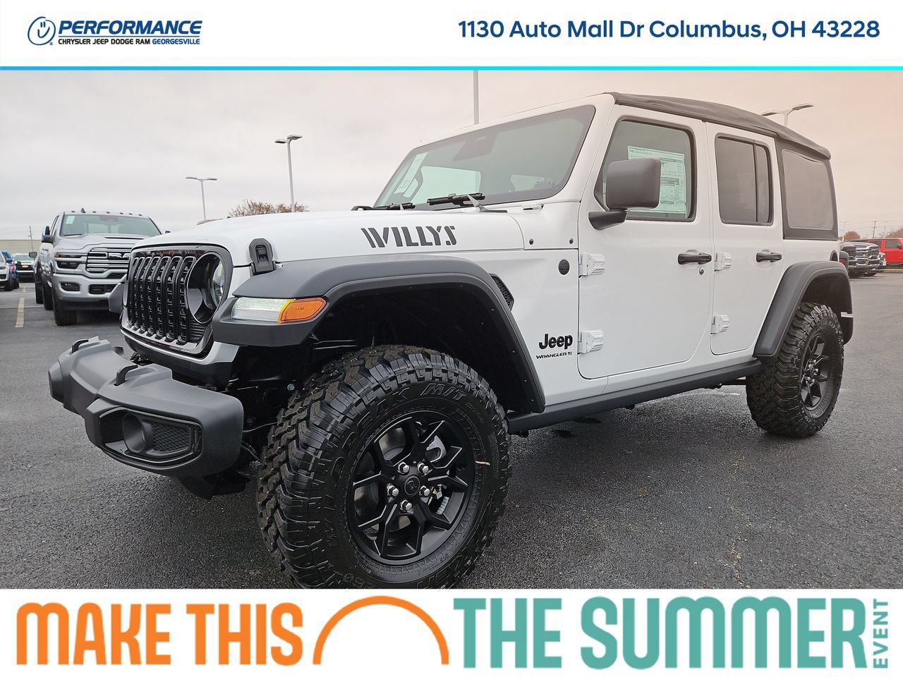 New 2026 Jeep Wrangler Unlimited Sport AWD/4WD image 3