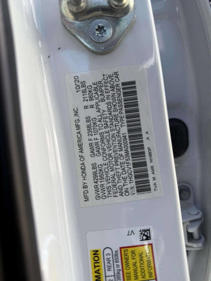 Used 2021 Honda Accord EX-L image 31