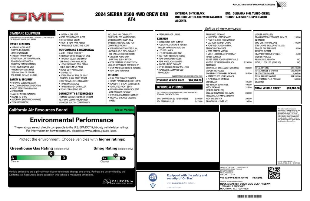 Used 2024 GMC Sierra 2500 AT4 w/ AT4 Premium Plus Package image 4