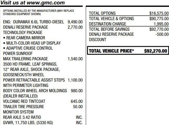 Used 2024 GMC Sierra 2500 Denali w/ Denali Reserve Package AWD/4WD image 2