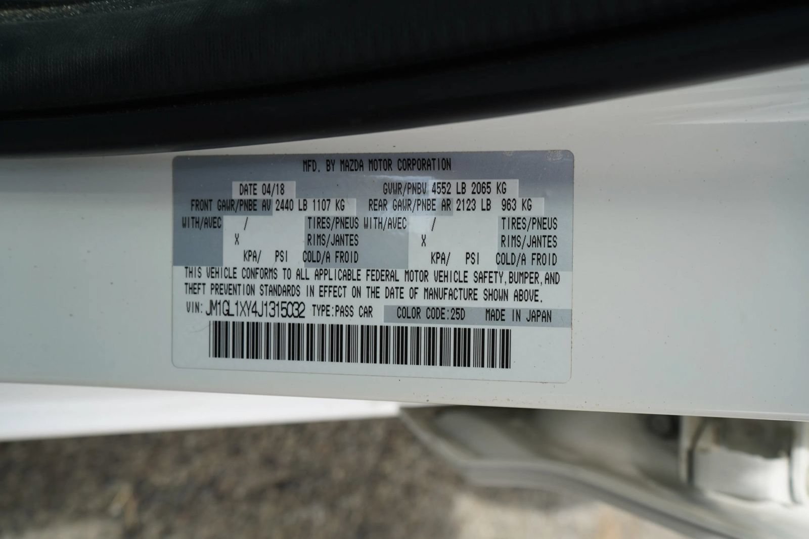 Used 2018 MAZDA MAZDA6 Signature FWD image 15