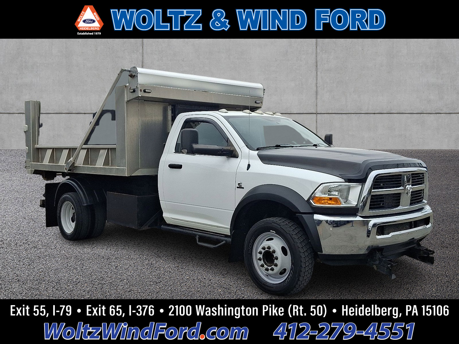Used 2012 RAM 5500 4x4 Regular Cab w/ PWR & Remote Entry Group