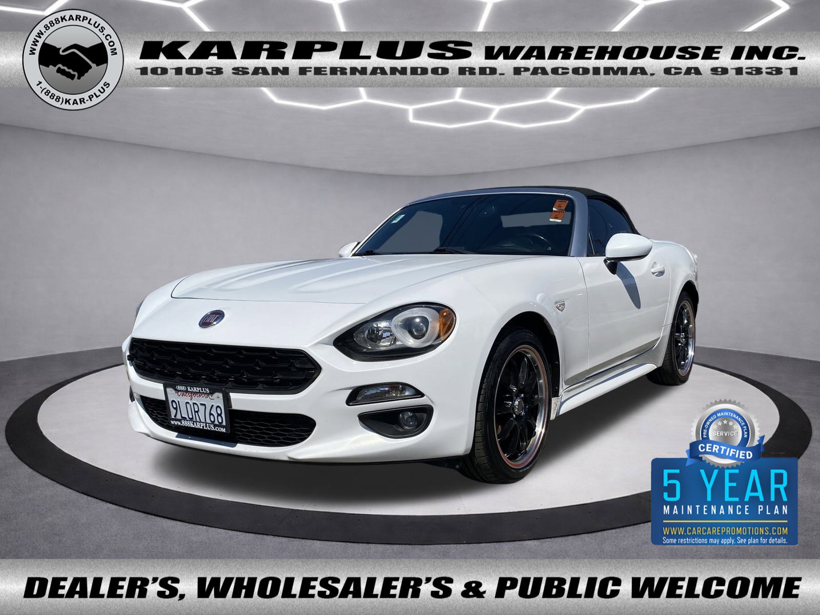 Used 2017 FIAT 124 Spider Lusso