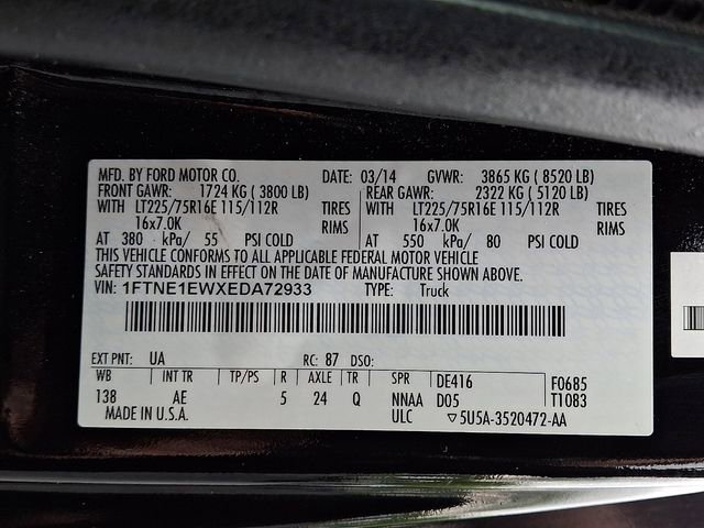 Used 2014 Ford E-150 and Econoline 150 w/ Power Group RWD image 25