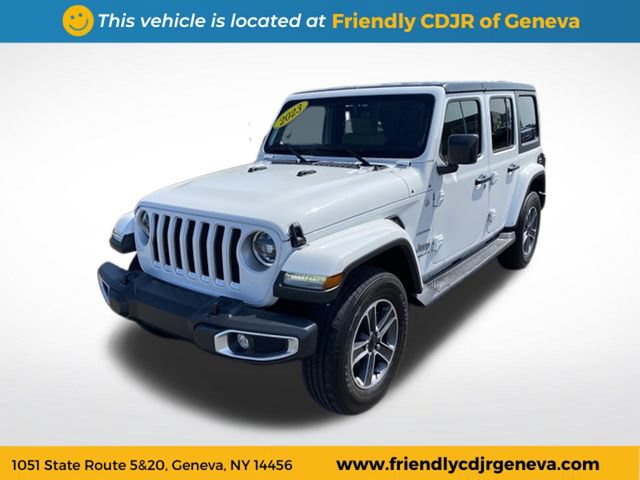 Used 2023 Jeep Wrangler Unlimited Sahara w/ LED Lighting Group