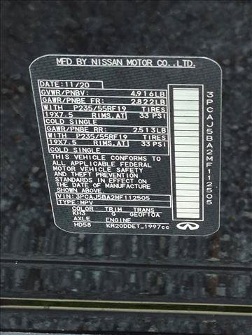 Used 2021 INFINITI QX50 Luxe FWD image 22